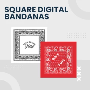Square Digital Bandanas