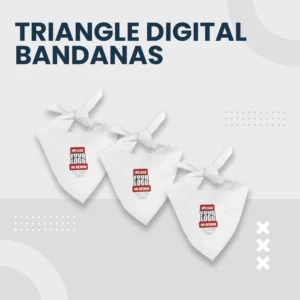 Triangle Digital Bandanas