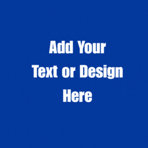 Custom Solid Color Bandana, Imported, 100% Cotton, Royal Blue, 22" x 22"