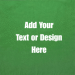 Custom Solid Color Bandana, Imported, 100% Cotton, Kelly Green, 22" x 22"