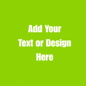 Custom Solid Color Bandana, Imported, 100% Cotton, Lime Green, 22" x 22"