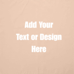 Custom Solid Color Bandana, Imported, 100% Cotton, Khaki, 22" x 22"