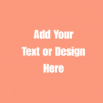 Custom Solid Color Bandana, Imported, 100% Cotton, Peach, 22" x 22"