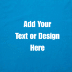 Custom Solid Color Bandana, Imported, 100% Cotton, Turquoise, 22" x 22"